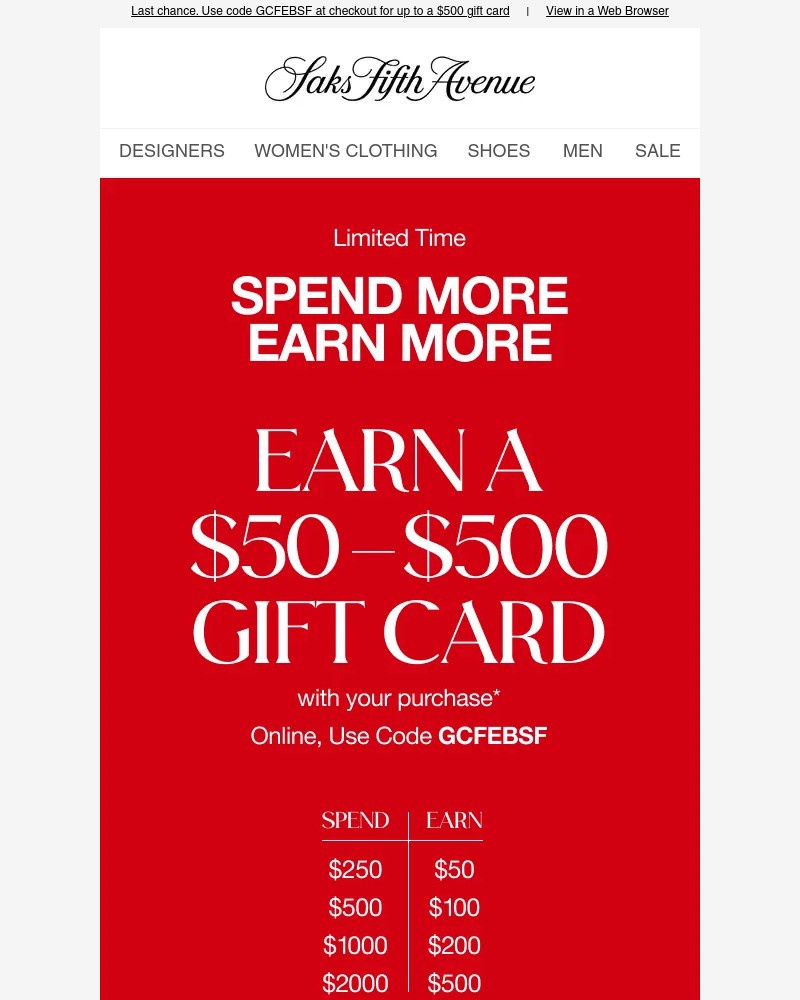 Screenshot of email with subject /media/emails/ends-today-earn-a-50500-gift-card-with-your-purchase-406ef6-cropped-affd5e93.jpg