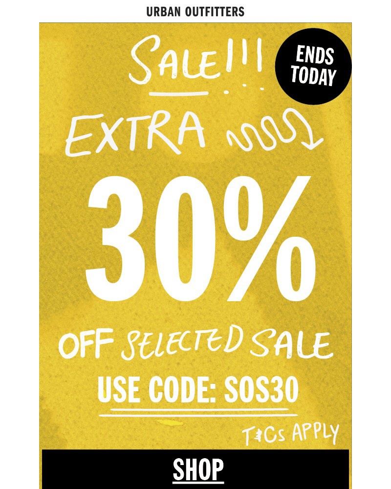 Screenshot of email with subject /media/emails/ends-today-extra-30-off-sale-a30f4e-cropped-54144278.jpg