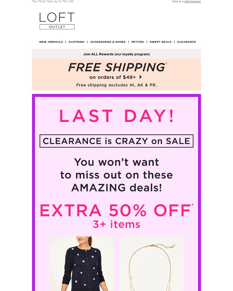 Screenshot of email with subject /media/emails/ends-today-extra-50-off-3-clearance-styles-more-e3d648-cropped-53dc29a6.jpg