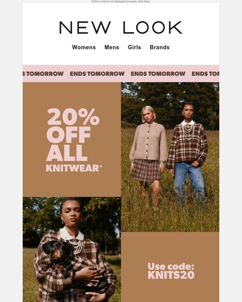 Screenshot of email with subject /media/emails/ends-tomorrow-20-off-all-knitwear-24ada4-cropped-9024fd27.jpg
