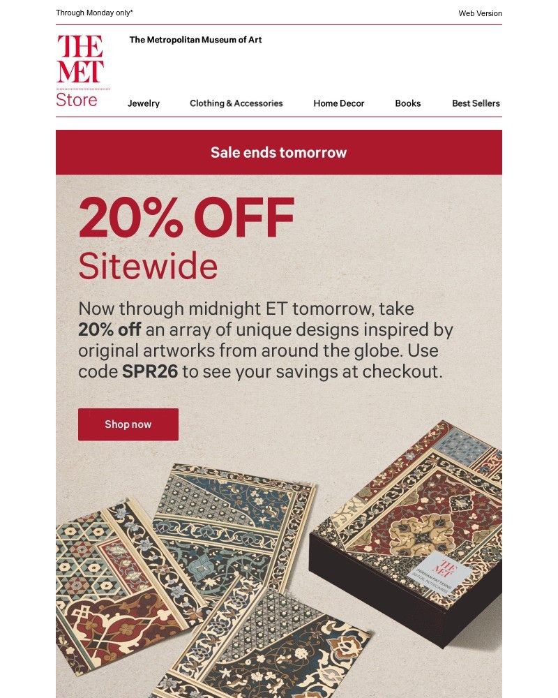 Screenshot of email with subject /media/emails/ends-tomorrow-20-off-artful-designs-0f7981-cropped-1fdce737.jpg