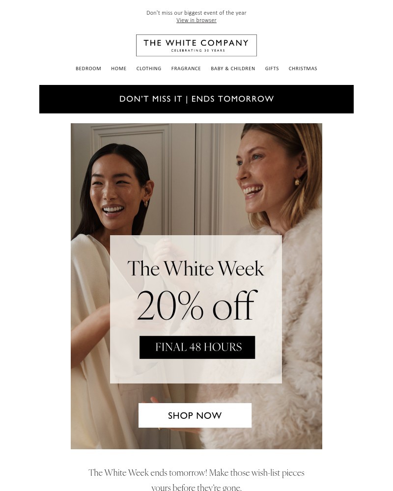 Screenshot of email with subject /media/emails/ends-tomorrow-20-off-everything-7686fd-cropped-dfb0560e.jpg