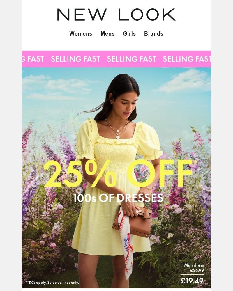 Screenshot of email with subject /media/emails/ends-tomorrow-25-off-100s-of-dresses-99bf21-cropped-fa995ab5.jpg