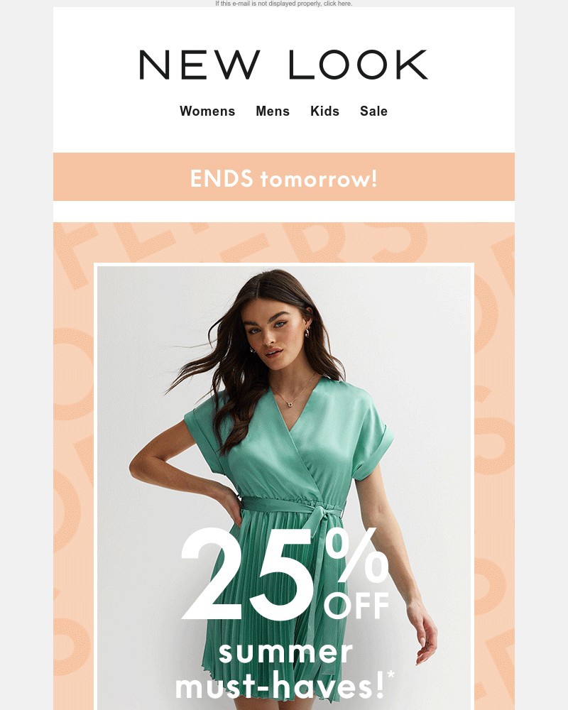 Screenshot of email with subject /media/emails/ends-tomorrow-25-off-summer-must-haves-1ed8e8-cropped-5a514ca1.jpg