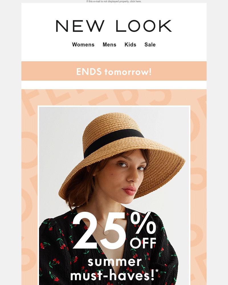 Screenshot of email with subject /media/emails/ends-tomorrow-25-off-summer-must-haves-509573-cropped-be893546.jpg