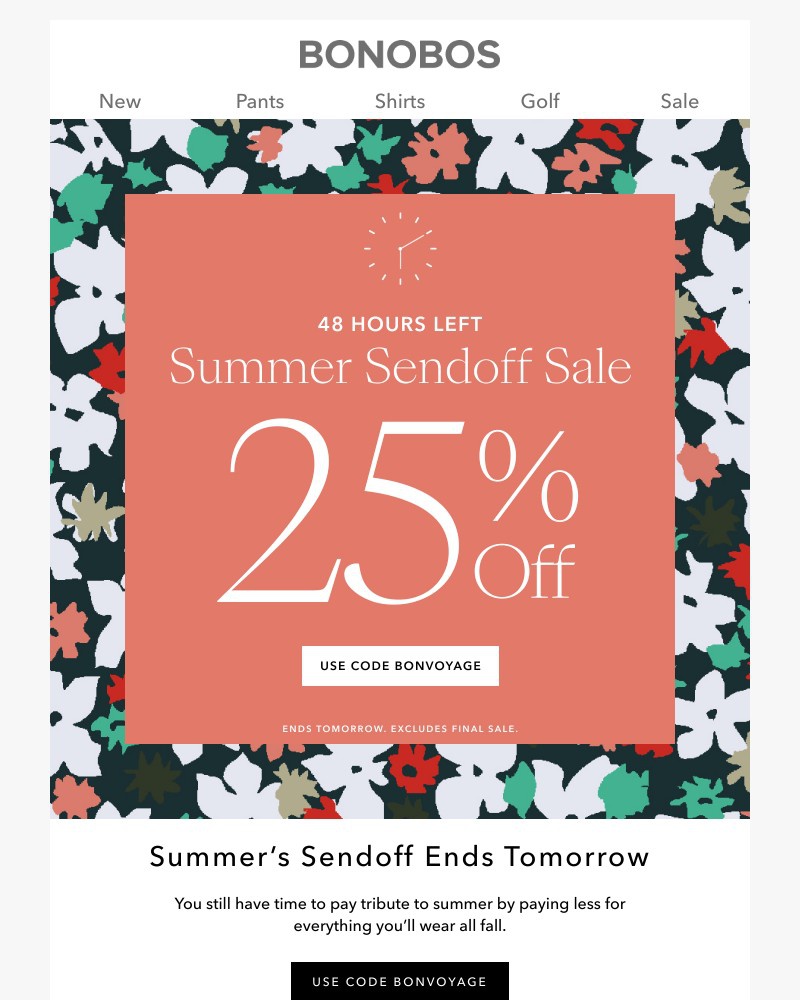 Screenshot of email with subject /media/emails/ends-tomorrow-25-off-summer-sendoff-sale-715c91-cropped-b18ef2dd.jpg