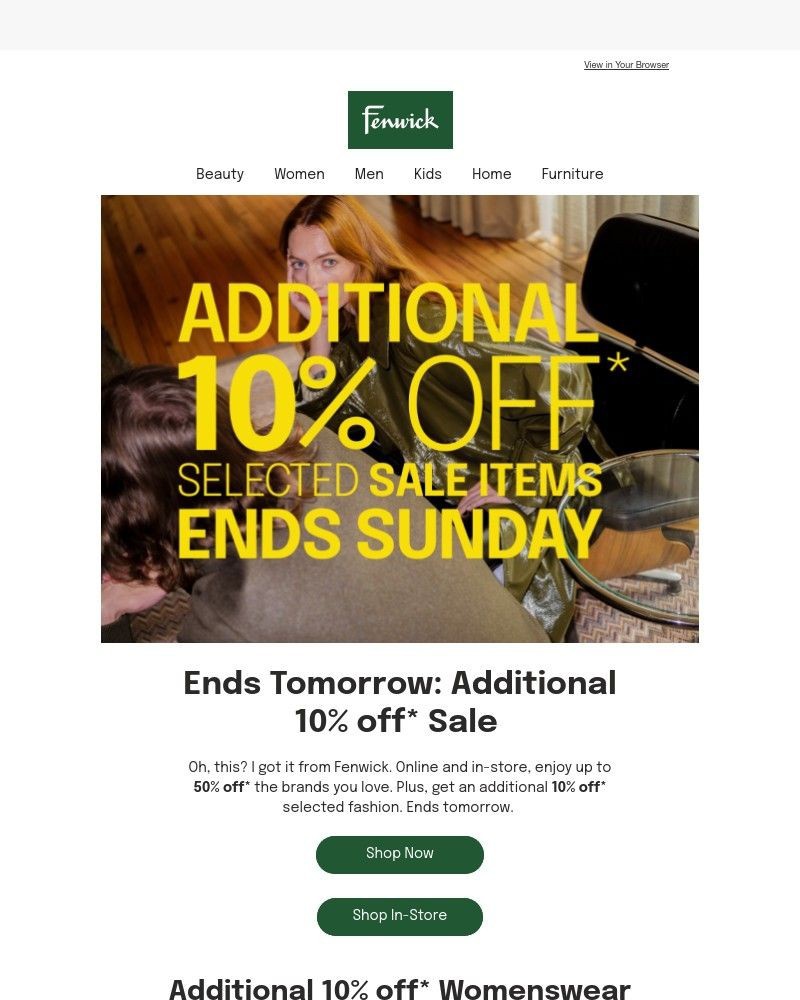 Screenshot of email with subject /media/emails/ends-tomorrow-additional-10-off-sale-7af4d4-cropped-396127ac.jpg