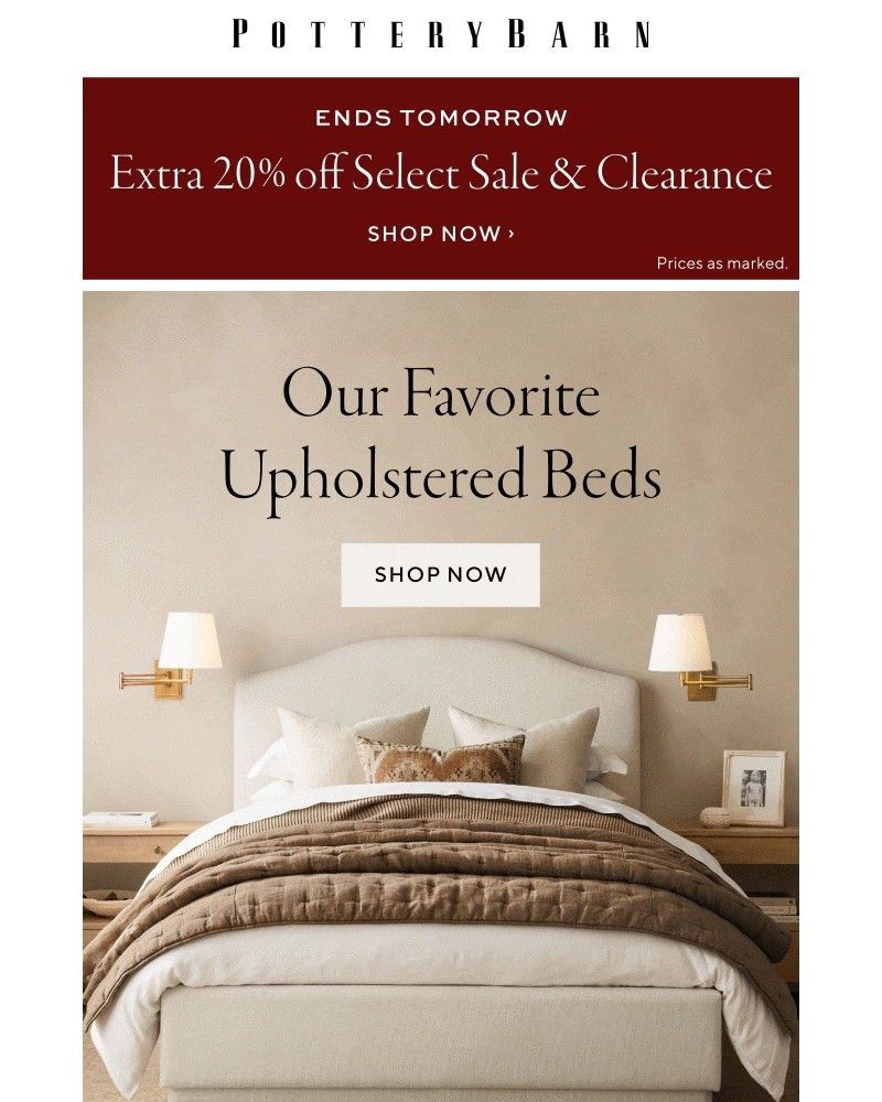 Screenshot of email with subject /media/emails/ends-tomorrow-extra-20-off-clearance-new-upholstered-beds-c6ae6c-cropped-c4a2fa99.jpg