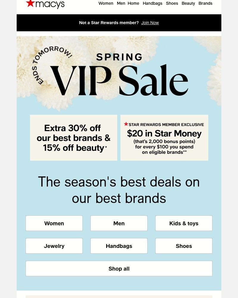 Screenshot of email with subject /media/emails/ends-tomorrow-extra-30-off-best-sellers-f387c6-cropped-bd81314b.jpg
