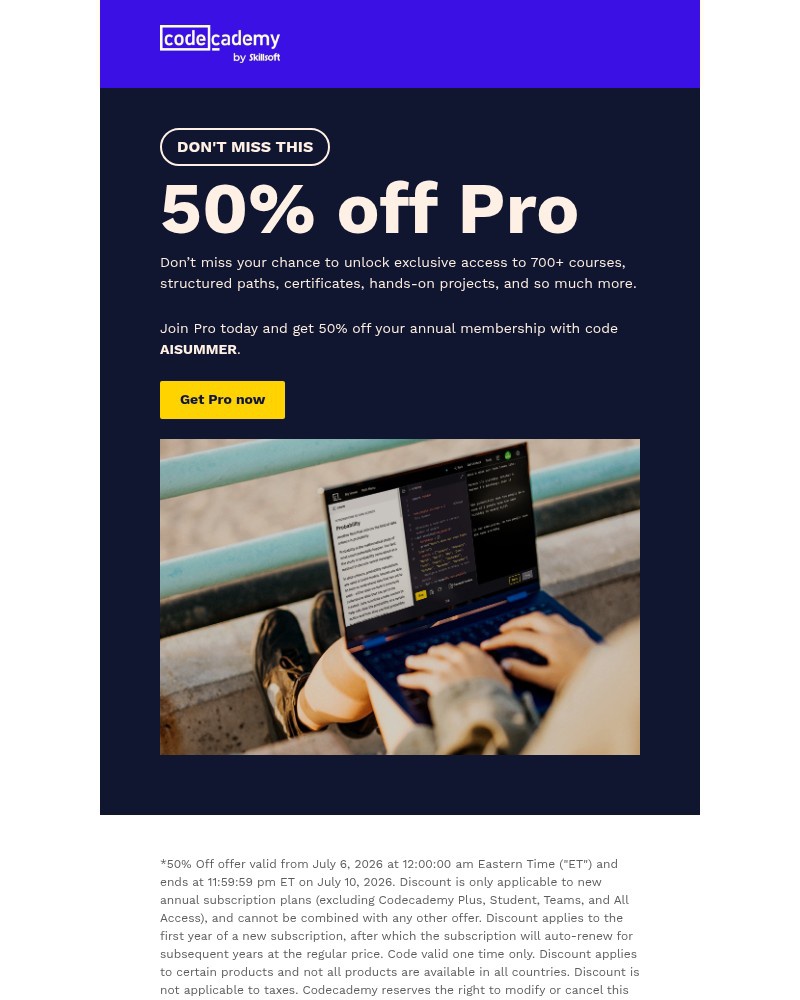 Screenshot of email with subject /media/emails/ends-tomorrow-save-50-on-pro-d31b72-cropped-61b54d70.jpg