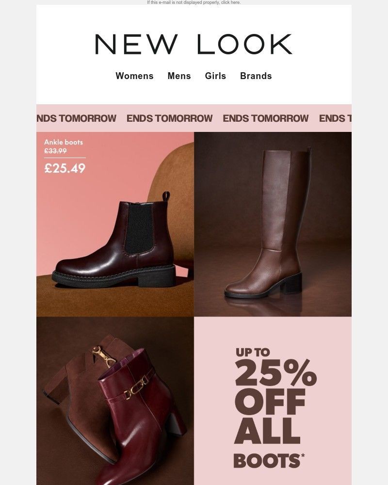 Screenshot of email with subject /media/emails/ends-tomorrow-up-to-25-off-all-boots-2c1118-cropped-da9c727d.jpg
