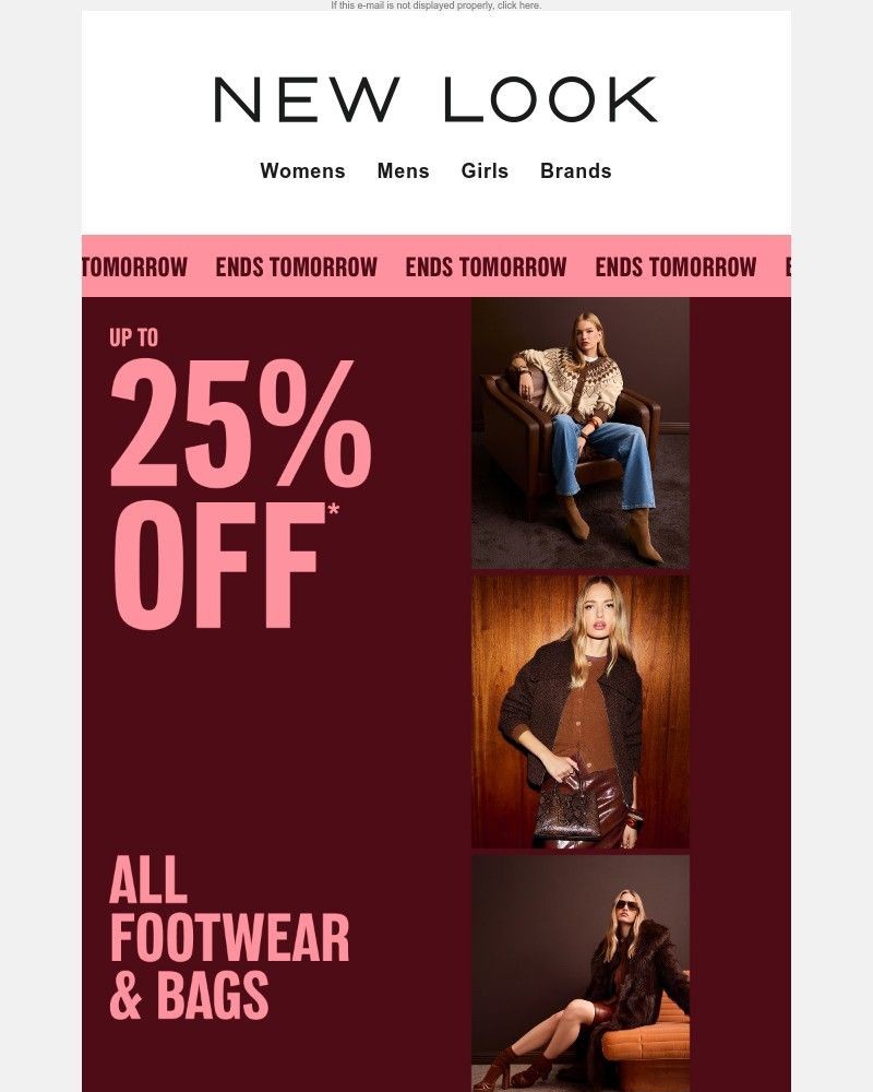 Screenshot of email with subject /media/emails/ends-tomorrow-up-to-25-off-all-shoes-bags-c428cf-cropped-90b728b1.jpg