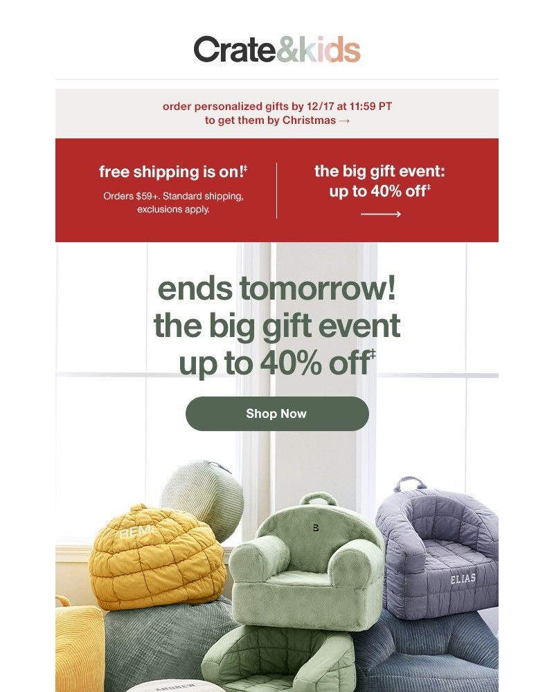 Screenshot of email with subject /media/emails/ends-tomorrow-up-to-40-off-the-big-gift-event-a790dc-cropped-508bdb6d.jpg