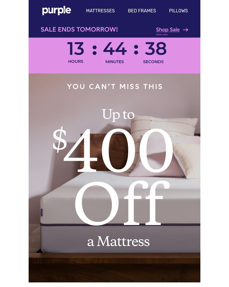 Screenshot of email with subject /media/emails/ends-tomorrow-up-to-400-off-a-mattress-f3bbb7-cropped-55d89835.jpg
