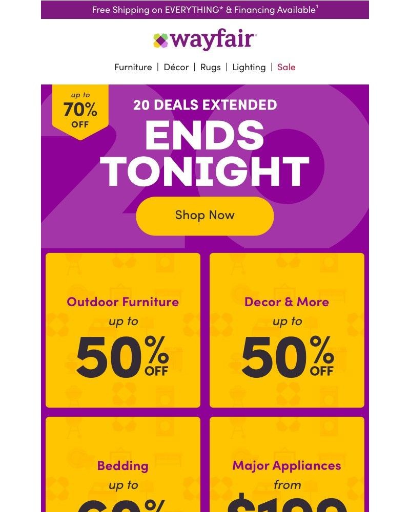 Screenshot of email with subject /media/emails/ends-tonight-20th-anniversary-sale-aedb23-cropped-3c30146a.jpg