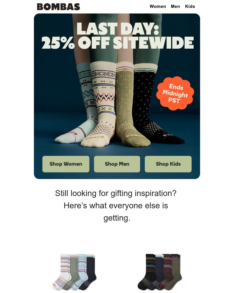 Screenshot of email with subject /media/emails/ends-tonight-25-off-all-the-gifts-aef4c6-cropped-522a5921.jpg