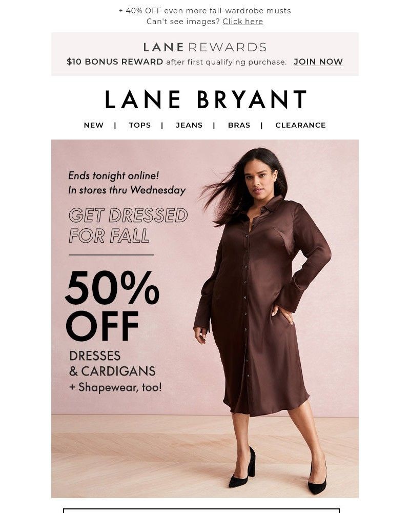 Screenshot of email with subject /media/emails/ends-tonight-50-off-dresses-cardigans-shapewear-533411-cropped-0a2e904b.jpg