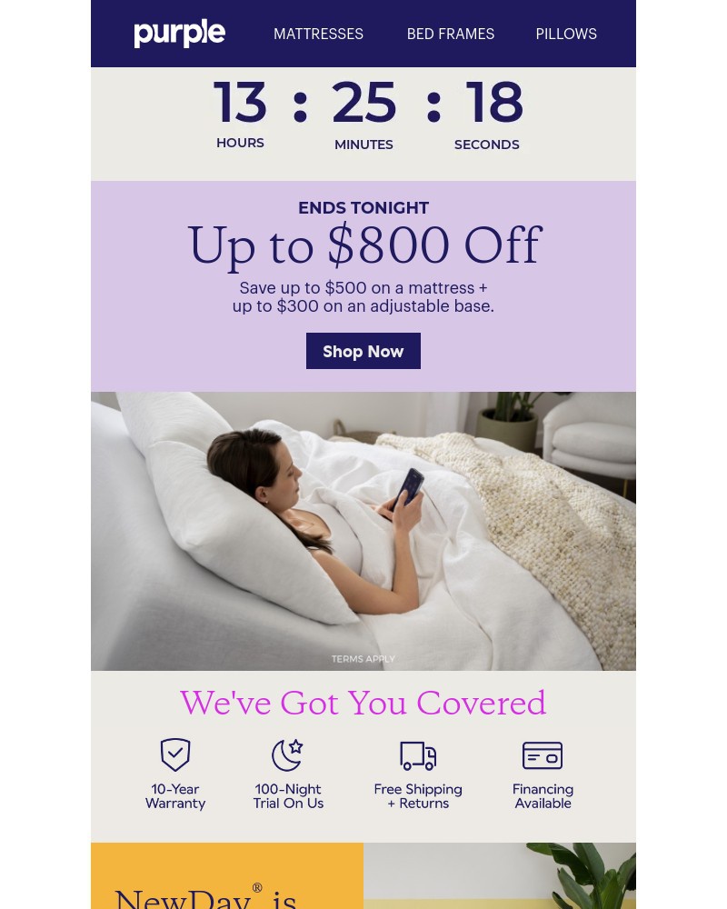 Screenshot of email with subject /media/emails/ends-tonight-800-off-mattress-base-a3f548-cropped-f906d0d5.jpg