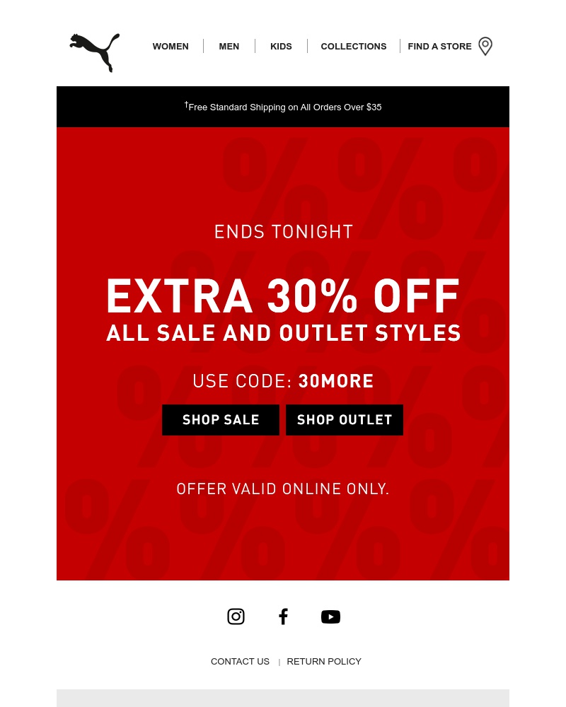 Screenshot of email with subject /media/emails/ends-tonight-extra-30-off-sale-outlet-ae13ad-cropped-396cd6b4.jpg