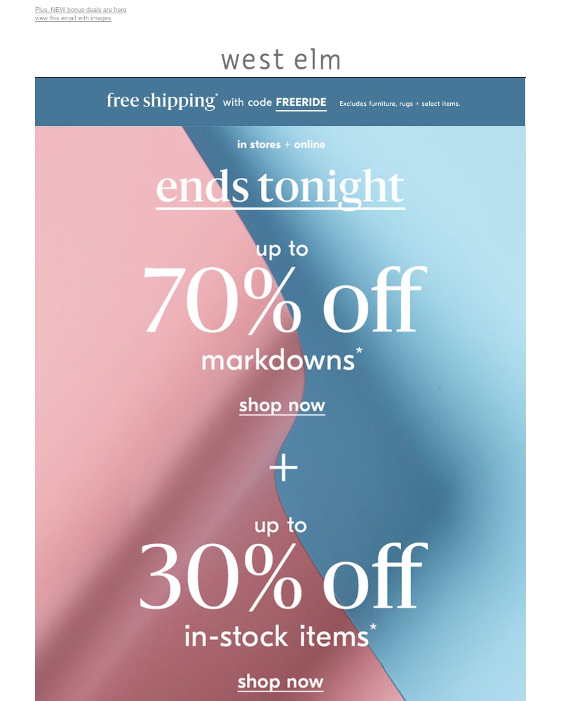 Screenshot of email with subject /media/emails/ends-tonight-up-to-30-off-in-stock-items-cropped-bf7144ba.jpg