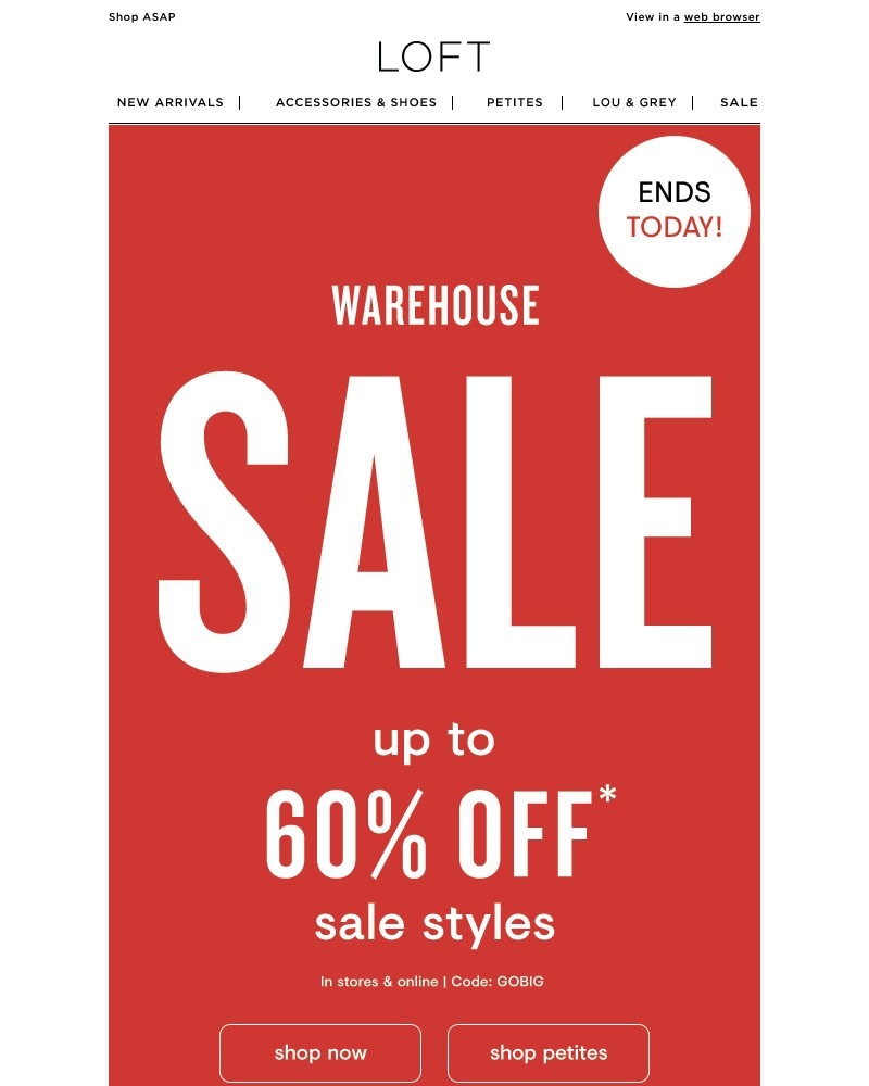 Screenshot of email with subject /media/emails/ends-tonight-warehouse-sale-25-comfy-faves-6d403a-cropped-8b3f8667.jpg