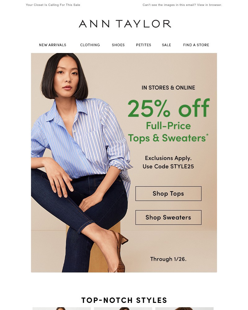 Screenshot of email with subject /media/emails/enjoy-25-off-full-price-tops-sweaters-cd2d9f-cropped-9daac96d.jpg