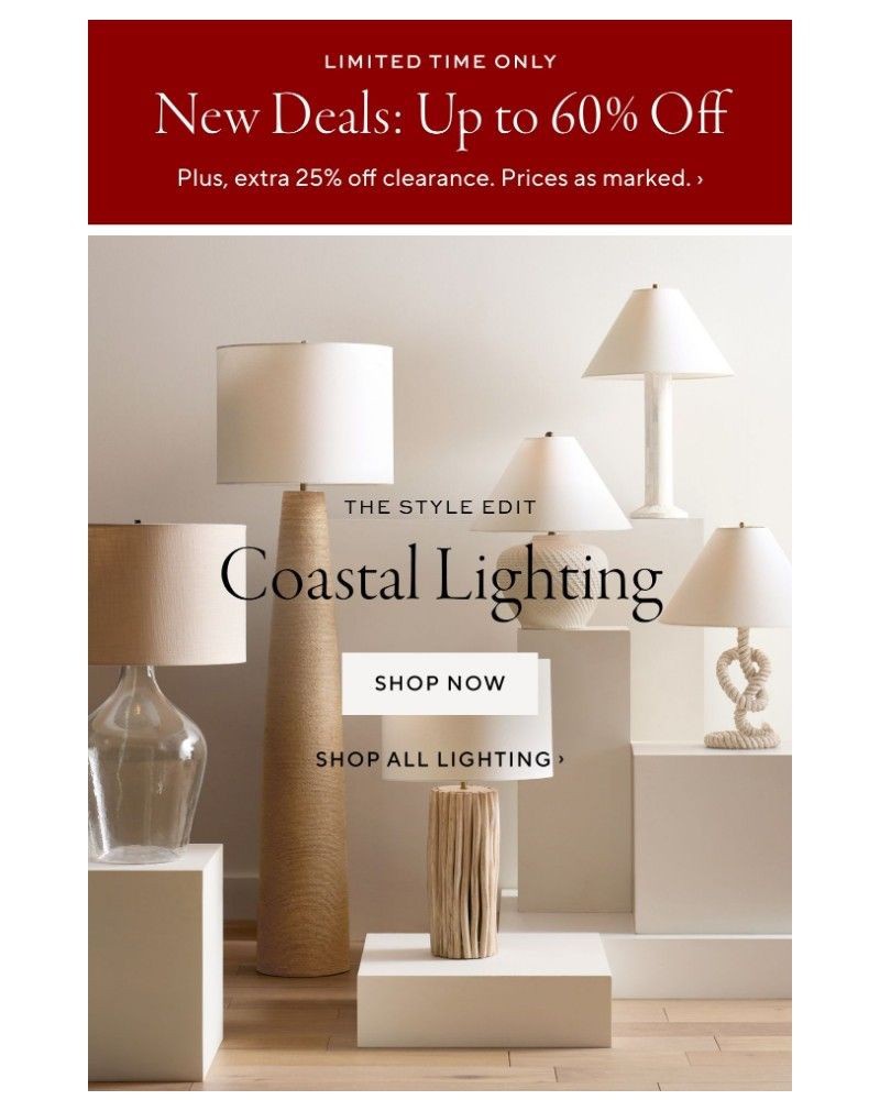 Screenshot of email with subject /media/emails/enjoy-an-extra-25-off-clearance-new-lighting-inspired-by-the-coast-ccd9de-cropped_YqQQApv.jpg