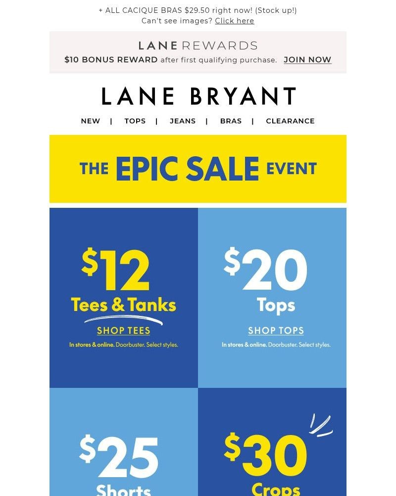 Screenshot of email with subject /media/emails/epic-sale-alert-up-to-60-off-literally-100s-of-items-a243bf-cropped-76a2360a.jpg
