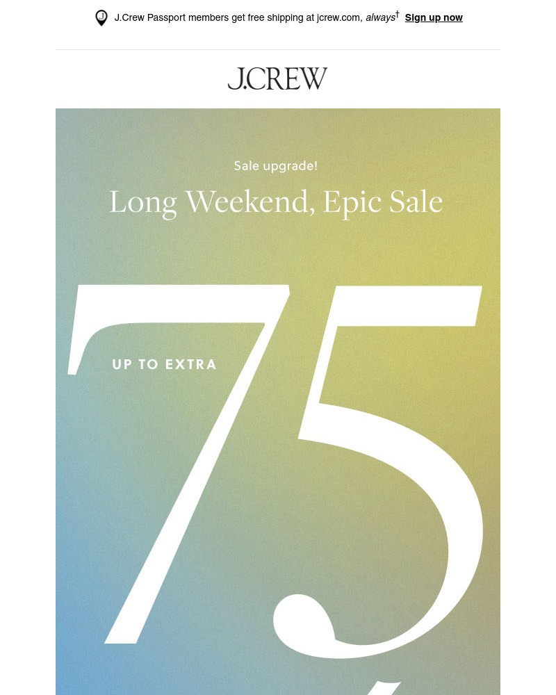 Screenshot of email with subject /media/emails/epic-upgrade-up-to-extra-75-off-sale-styles-e97319-cropped-8f2ad043.jpg