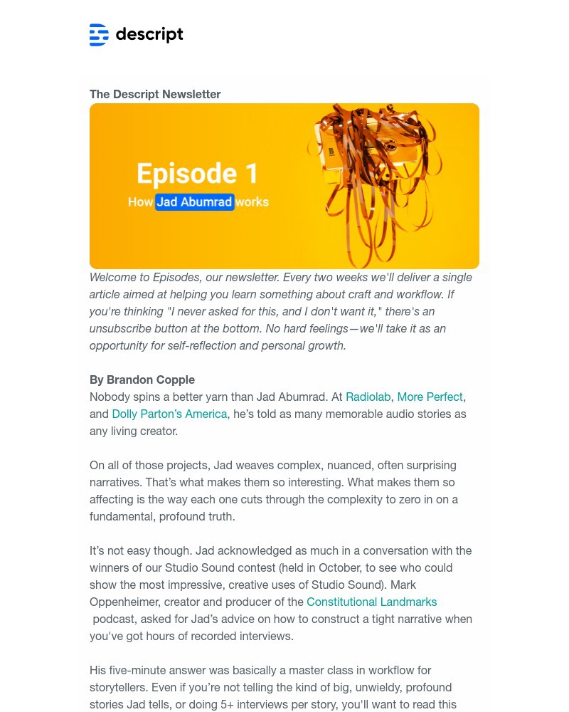 Screenshot of email with subject /media/emails/episode-1-jad-abumrads-workflow-b64331-cropped-b6e731e7.jpg