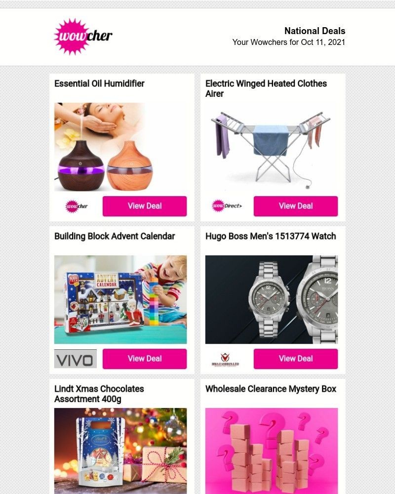 Screenshot of email with subject /media/emails/essential-oil-humidifier-electric-winged-heated-clothes-airer-building-block-adve_mPcM8Rc.jpg