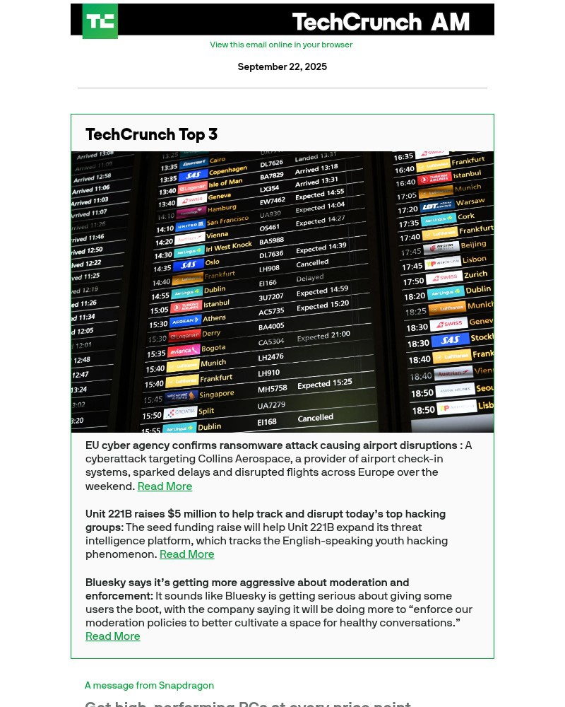 Screenshot of email with subject /media/emails/eu-cyber-agency-confirms-ransomware-attack-causing-airport-disruptions-098b25-cro_ZkQ6wp8.jpg