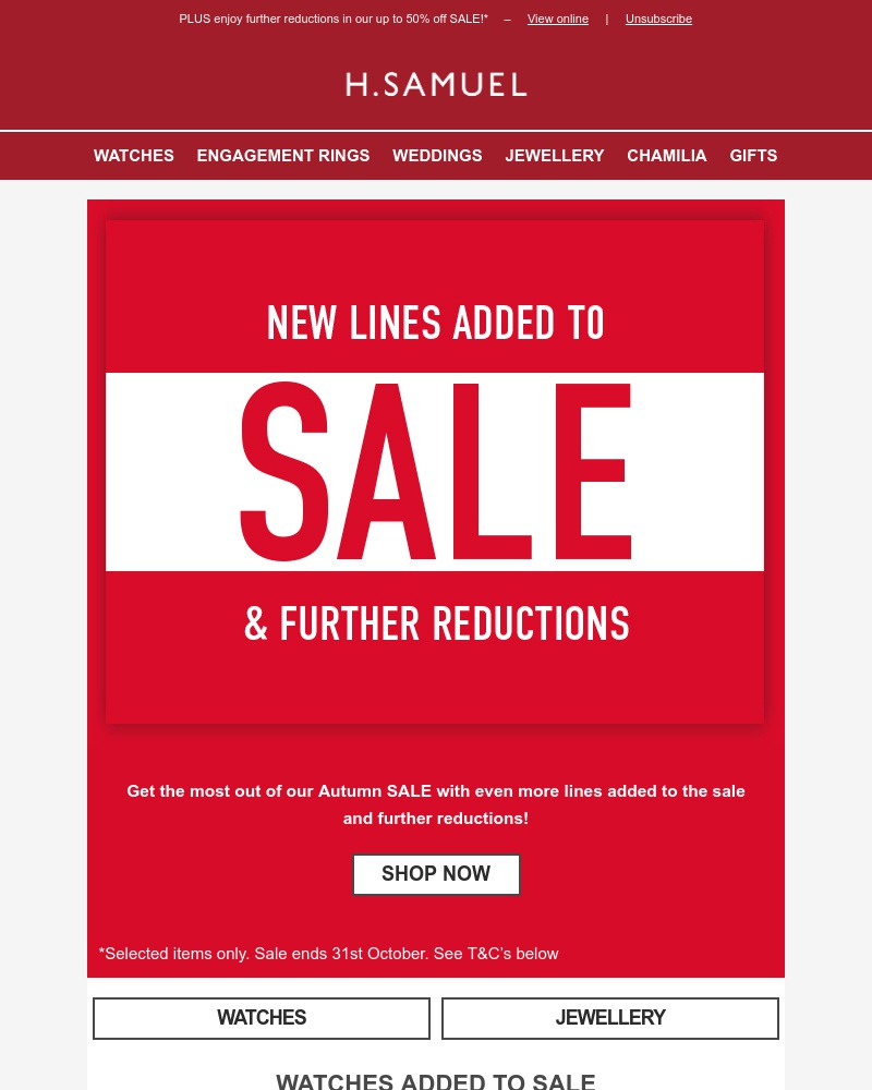 Screenshot of email with subject /media/emails/even-more-lines-added-to-sale-cropped-0433bb80.jpg