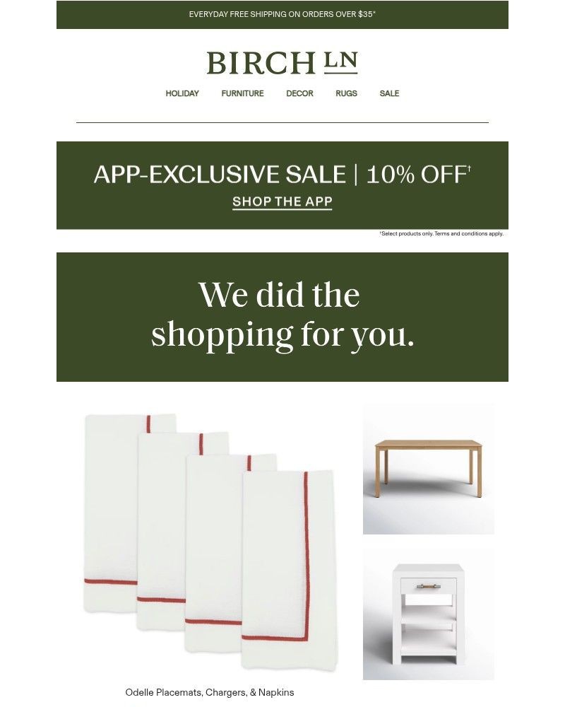 Screenshot of email with subject /media/emails/everyones-talking-about-the-odelle-placemats-chargers-napkins-7e8aa4-cropped-10519feb.jpg