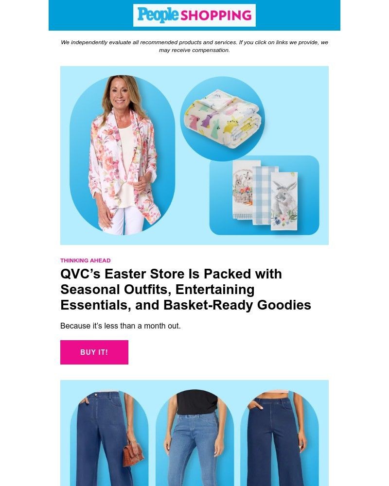 Screenshot of email sent to a People Newsletter subscriber