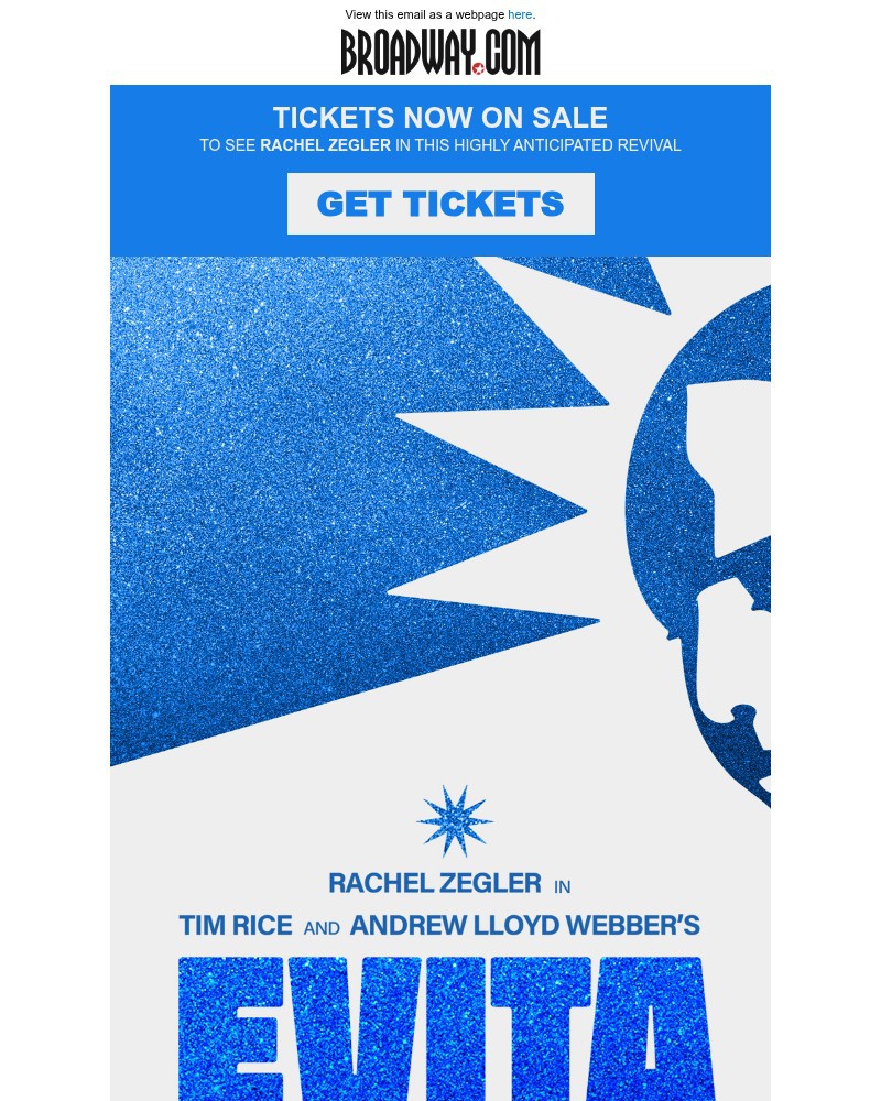 Screenshot of email with subject /media/emails/evita-starring-rachel-zegler-is-now-on-sale-f41e1e-cropped-e5cb00d2.jpg