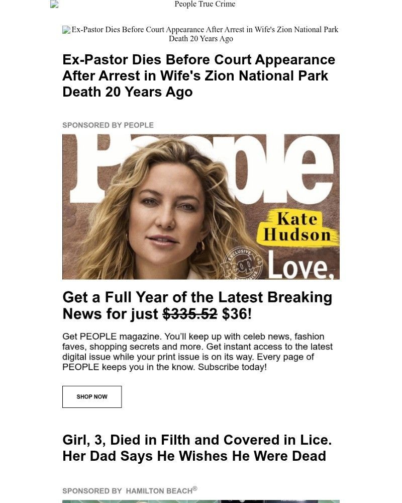 Screenshot of email with subject /media/emails/ex-pastor-dies-before-court-appearance-after-arrest-in-wifes-zion-national-park-d_oRq55Dn.jpg