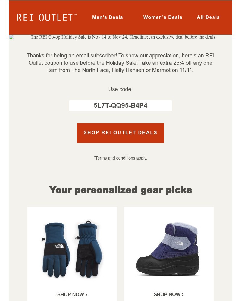 Screenshot of email with subject /media/emails/exclusive-an-extra-25-off-one-day-only-c5df6b-cropped-8c39a7fa.jpg