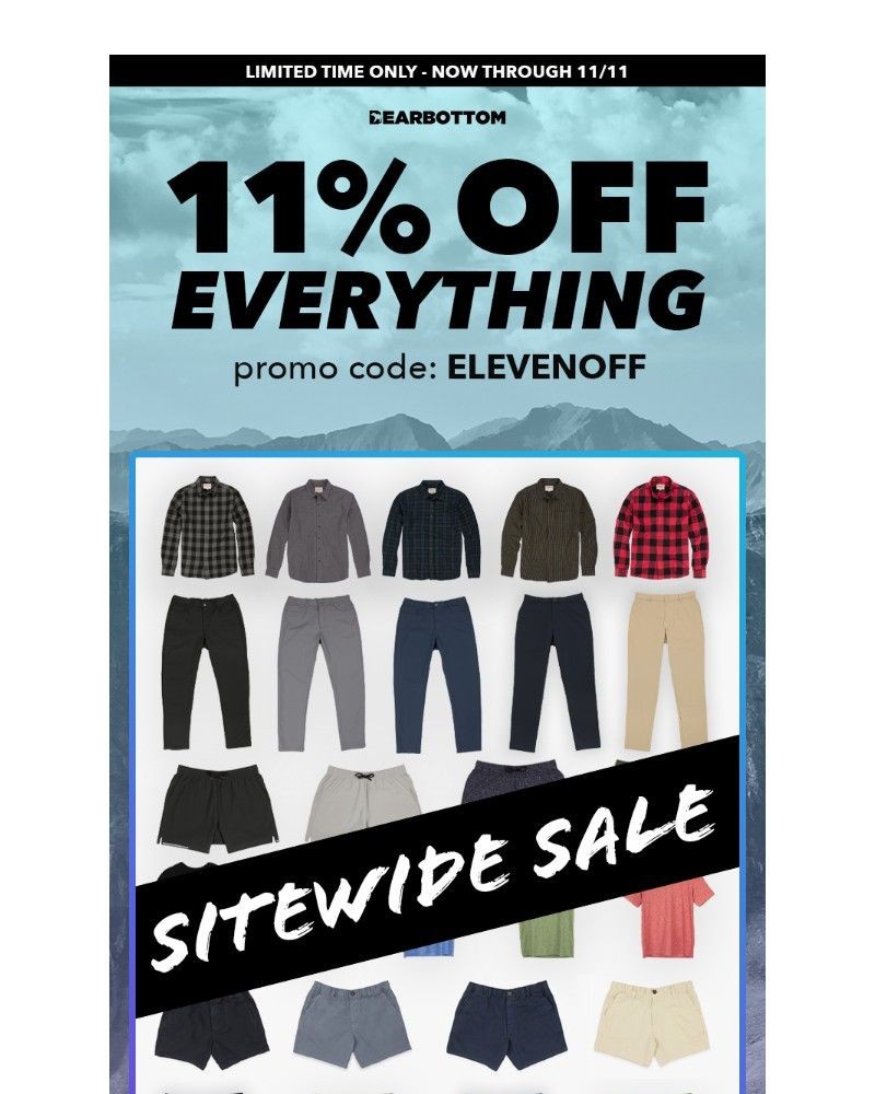 Screenshot of email with subject /media/emails/exclusive-early-access-1111-sale-06a563-cropped-38c77e42.jpg