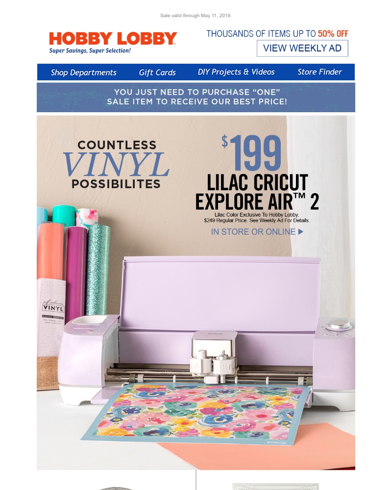 Screenshot of email with subject /media/emails/exclusive-lilac-cricut-explore-air-2-cropped-8bf5a713.jpg