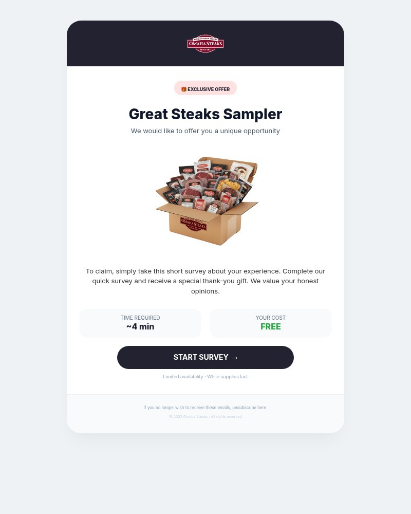 Screenshot of email with subject /media/emails/exclusive-offer-claim-your-great-steaks-sampler-6ff260-cropped-a2f3548e.jpg