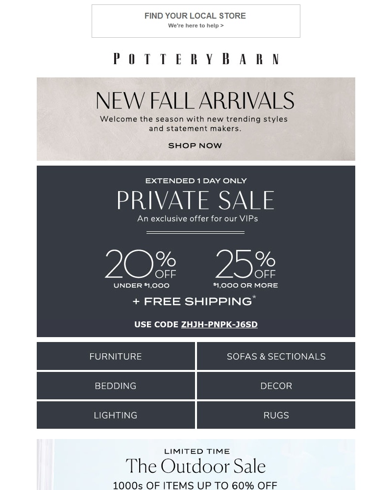 Screenshot of email with subject /media/emails/exclusively-yours-private-sale-is-extended-but-not-for-long-cropped-355efe01.jpg