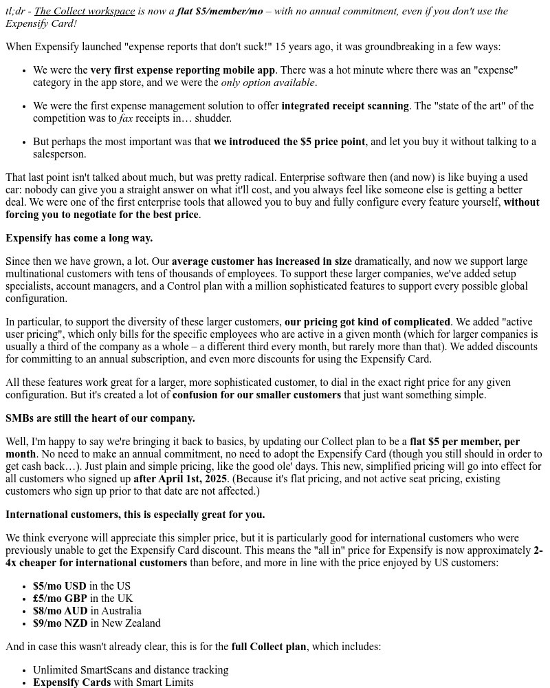 Screenshot of email with subject /media/emails/expensify-introducing-simpler-more-affordable-pricing-just-5month-aa316f-cropped-db61ca96.jpg
