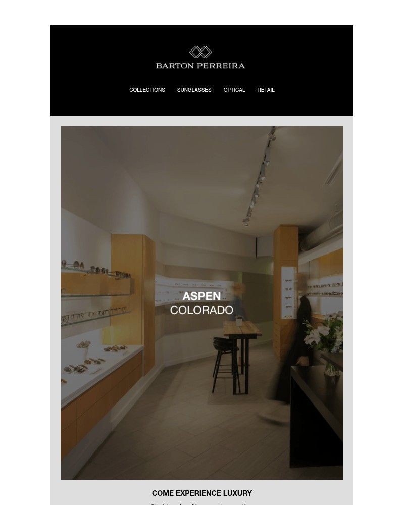 Screenshot of email sent to a Barton Perreira Newsletter subscriber