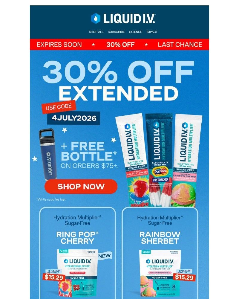 Screenshot of email with subject /media/emails/extended-30-off-for-1-more-day-d90b29-cropped-e5ffa502.jpg