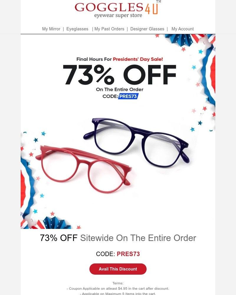 Screenshot of email with subject /media/emails/extended-73-percent-presidents-day-sale-ends-tonight-936c8c-cropped-cacef8d9.jpg