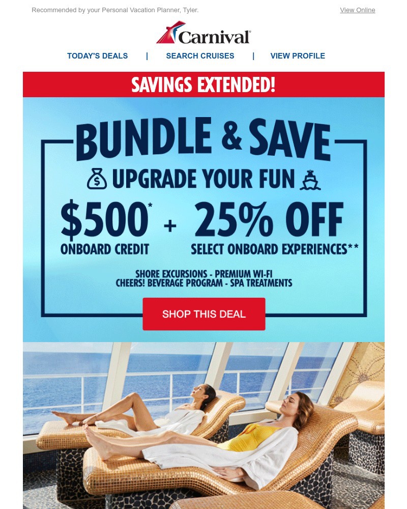 Screenshot of email with subject /media/emails/extended-deal-your-500-onboard-credit-bundle-is-back-f8c4e5-cropped-bcdd763d.jpg