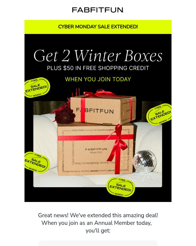 Screenshot of email with subject /media/emails/extended-this-cyber-monday-steal-isnt-over-a38da4-cropped-f35777a9.jpg