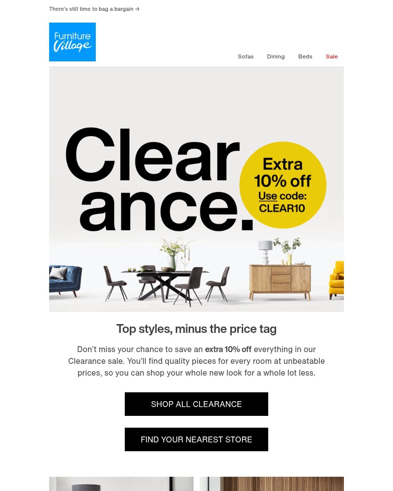 Screenshot of email with subject /media/emails/extra-10-off-dont-miss-stacked-clearance-savings-2a1339-cropped-34b042eb.jpg
