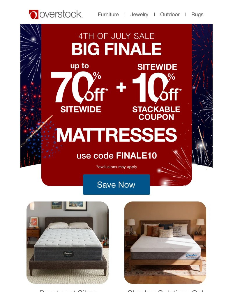 Screenshot of email with subject /media/emails/extra-10-off-mattress-favorites-90c326-cropped-244a3e49.jpg